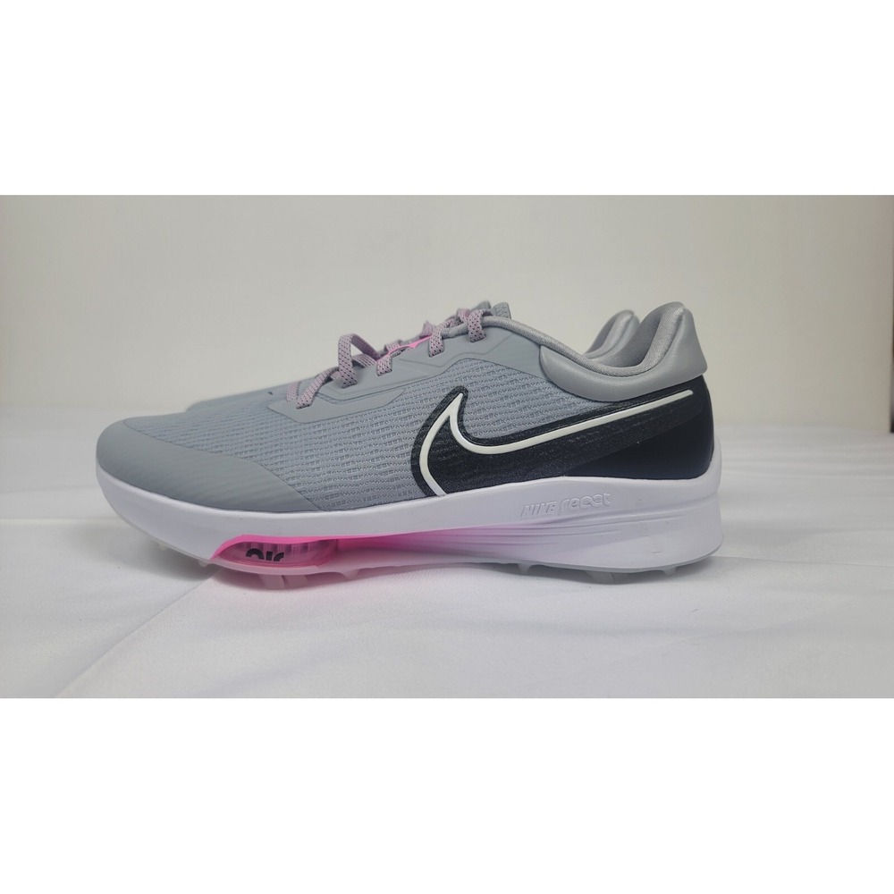 Nike Golf Shoes Air Zoom Infinity Tour Next % Mens 11.5 Wolf Grey Pink. NEW